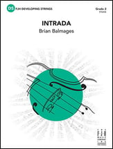 Intrada Orchestra sheet music cover